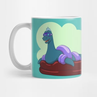 Crypt-kids: Baby Loch Ness (Blue) Mug